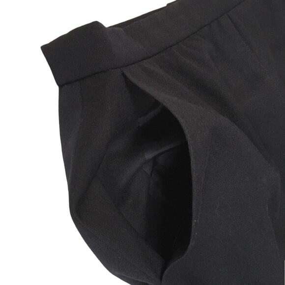 Escada Margaretha Ley Pencil Skirt Straight Pockets Black New Wool Womens Career - Picture 6 of 11